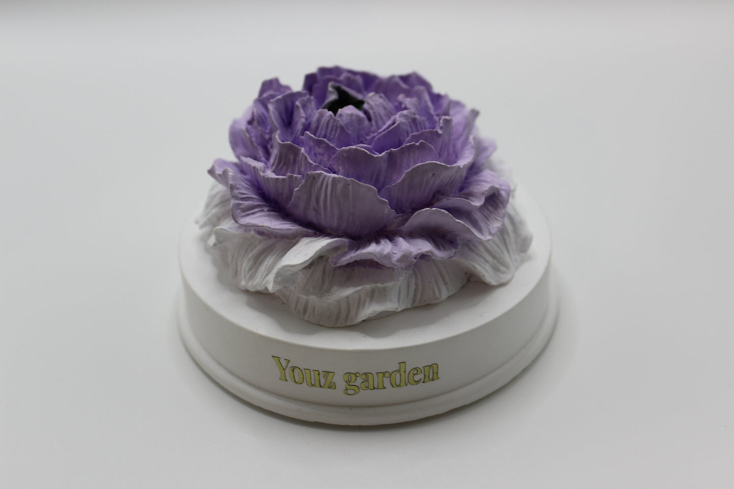 Purple Peony Bloom Aroma Stone