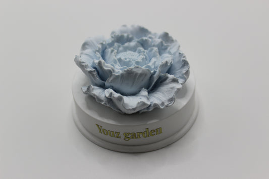 Pale Blue Peony Aroma Stone